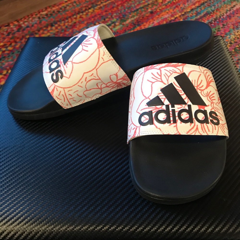 Adidas comfort slides